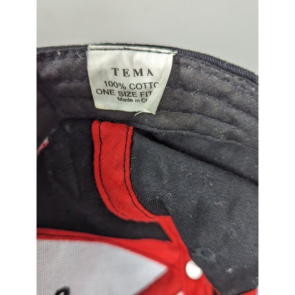 Summit Racing Equipment 4oth anniv Baseball snap Hat Black Snapback USA Flag - Picture 6 of 6